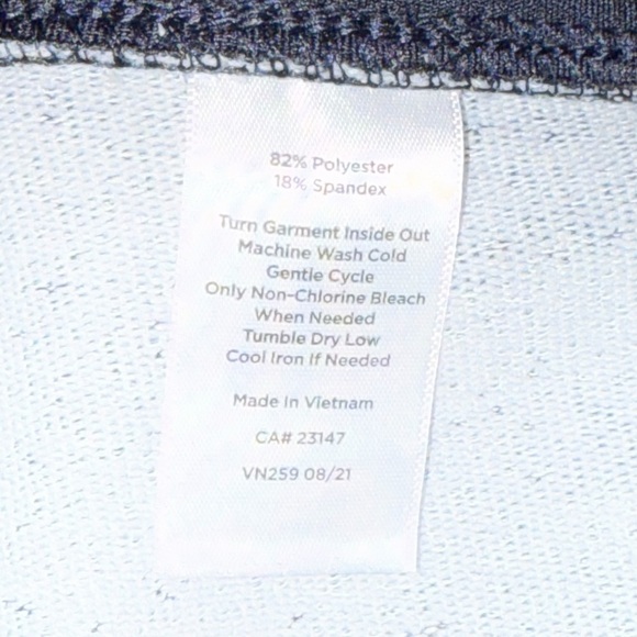 TALBOTS STARDUST (Navy / White) LEGGINGS XL Petite - Picture 3 of 10